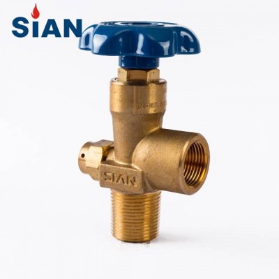 Fuhua Valve Factory 2020 Hot-selling CGA580A Flapper Type Argon Cylinder Valve  Brass Industrial Gas Valve China SiAN Brand