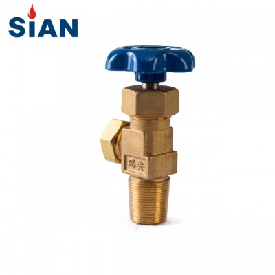 Reliable QF-13C1 3MPa Needle Type Freon Cylinder Brass Gas Valve China Factory SiAN Brand