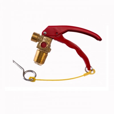 Ce Approval Brass Valve With Safety Device For Co2 Fire Extinguisher Made In China Ningbo Fuhua Valve Factory